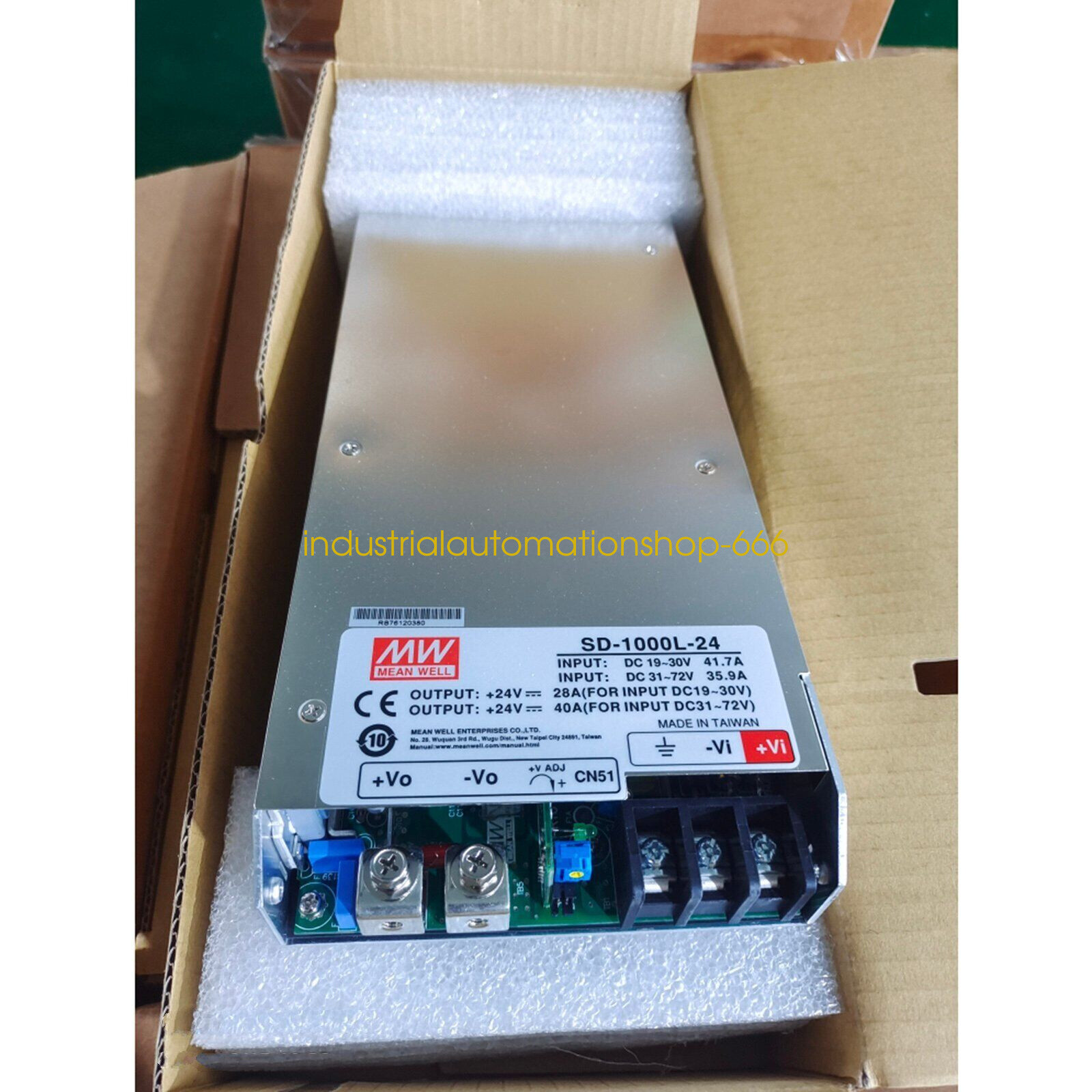 1PCS New MEAN WELL SD-1000L-24 Switching Power Supply Via DHL or FedEX