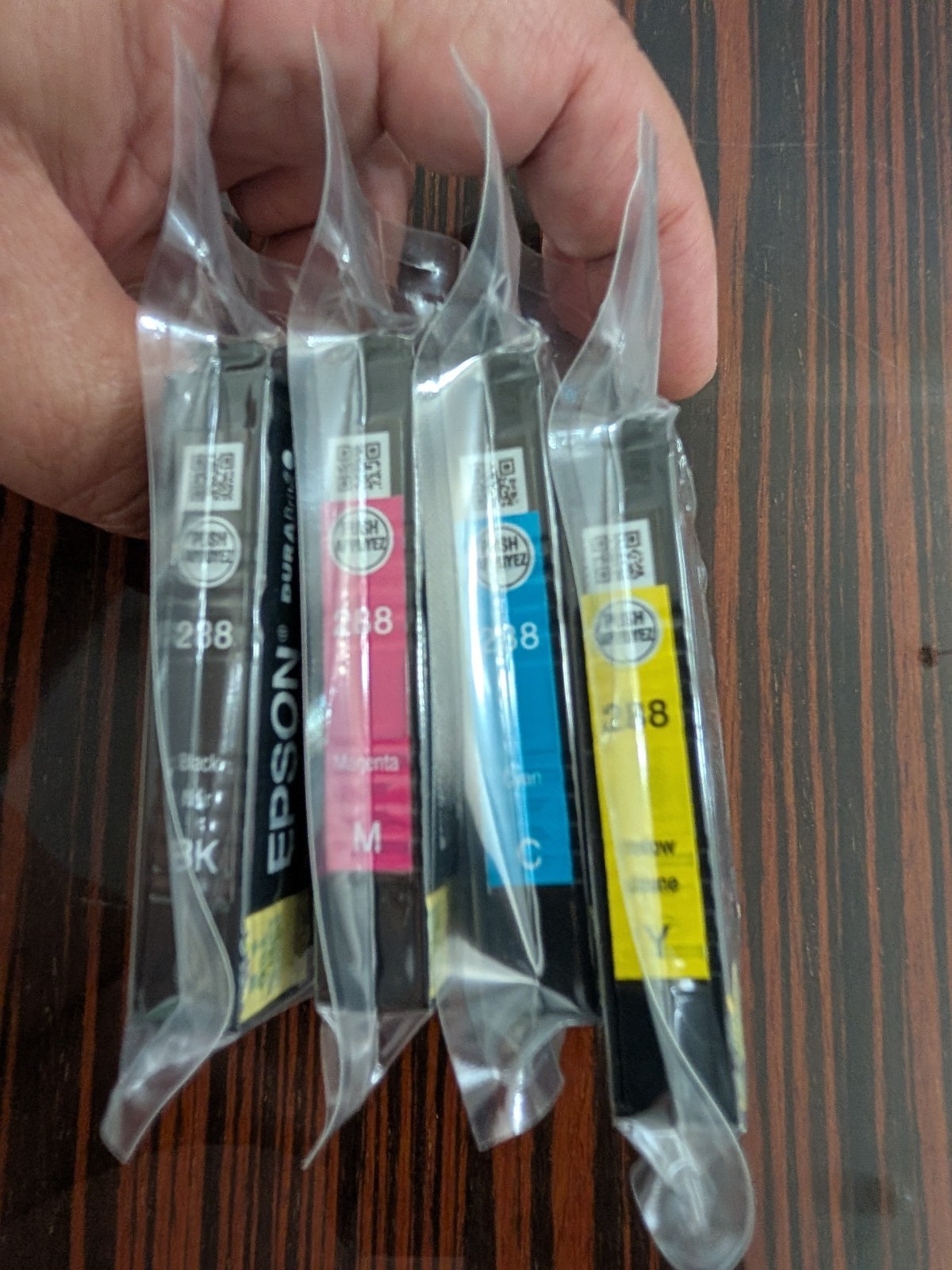 4 Genuine Epson 288 Black & Color Ink For XP330 XP430 XP434 XP435 XP446