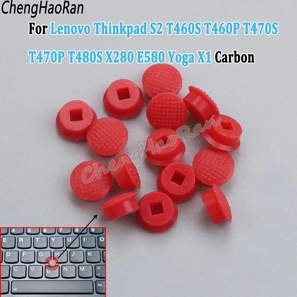 20Pcs For Lenovo Laptop keyboard mouse pointer small red dot cap TrackPoint Caps