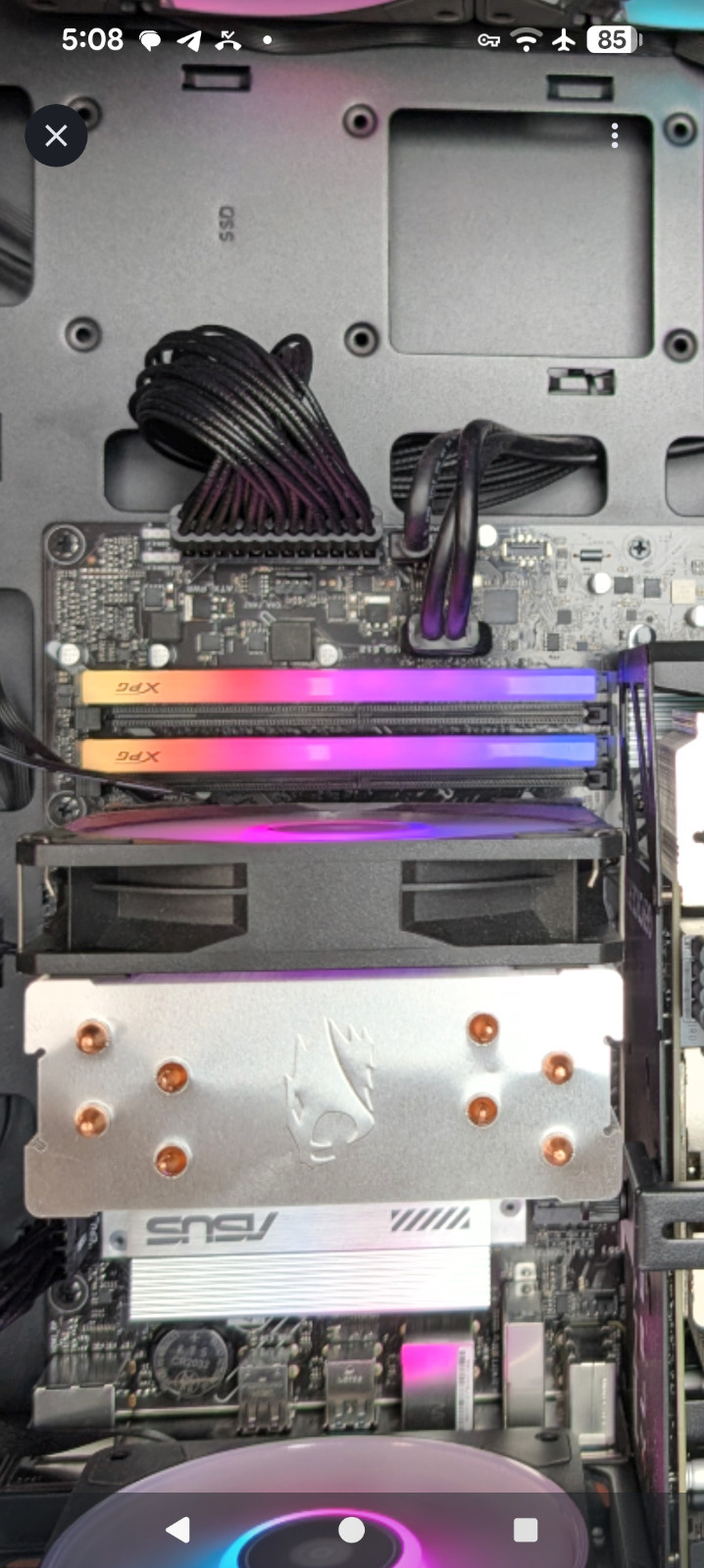 XPG Lancer RGB 16GB DDR5-6000 1x16GB UDIMM Desktop Gaming RAM PC5-48000 ADATA