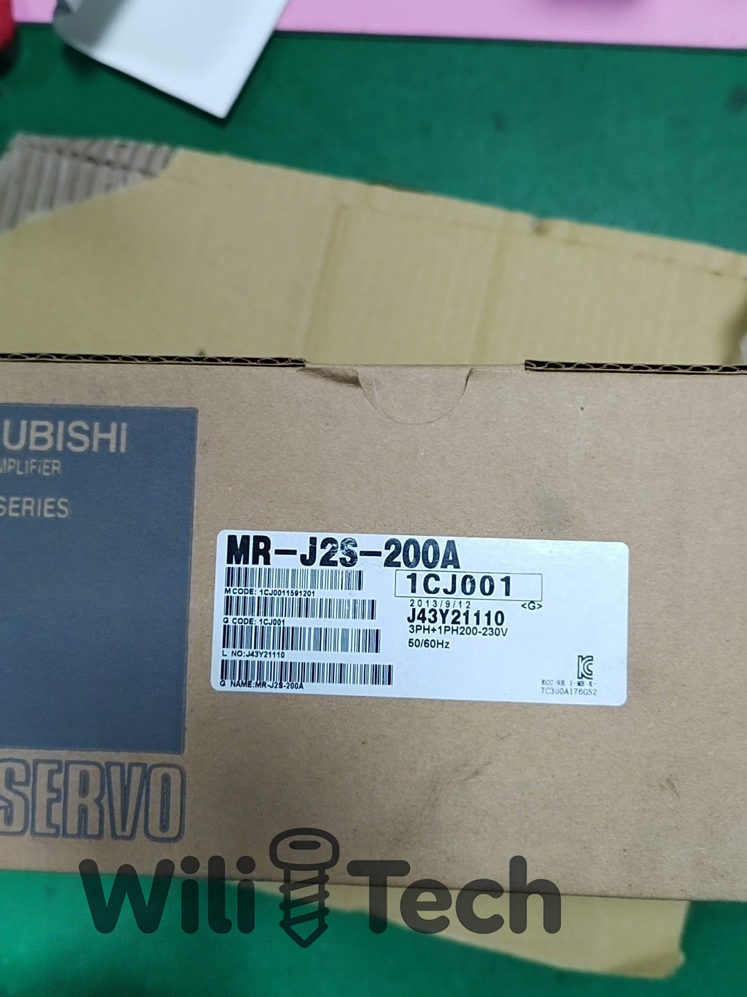 1PCS New Mitsubishi MR-J2S-200A Servo Driver 1-Year Warranty  FedEx/DHL