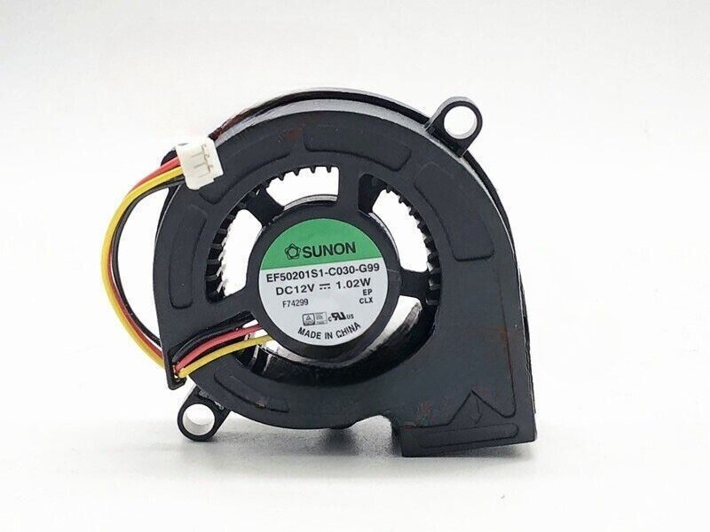 1pcs For SUNON EF50201S1-C030-G99 12V 1.02W Projector Turbo Cooling Fan