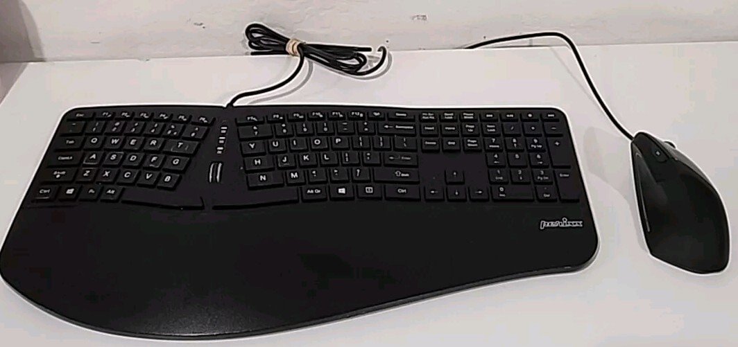 Perixx Periduo-505 - Wired Ergonomic Keyboard and Vertical Mouse Combo Tested
