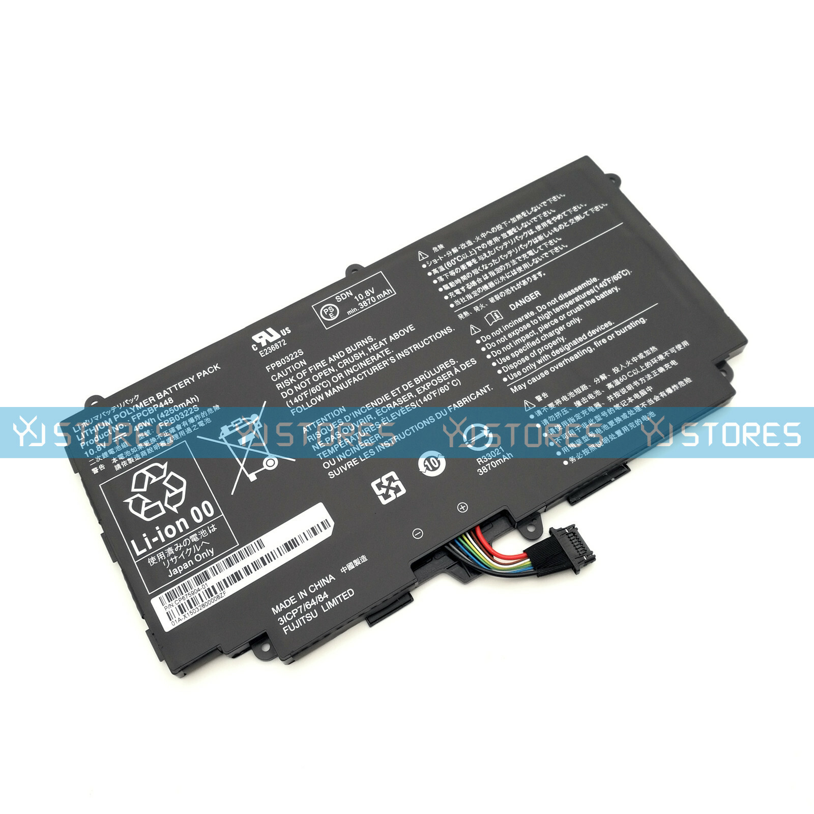 New Genuine FPB0322S FPCBP448 46Wh Battery for Fujitsu Stylistic Q775 Q736 Q737