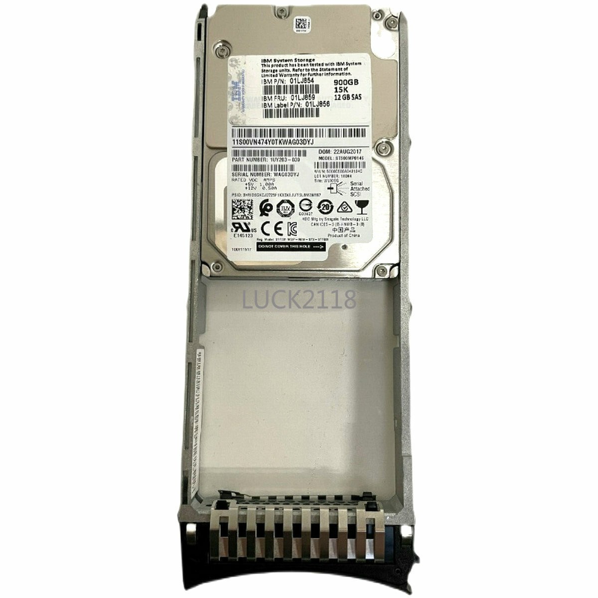 Second generation V 01LJ859 01LJ835 01LJ854 01KP916 900GB 15K 12Gbps SAS