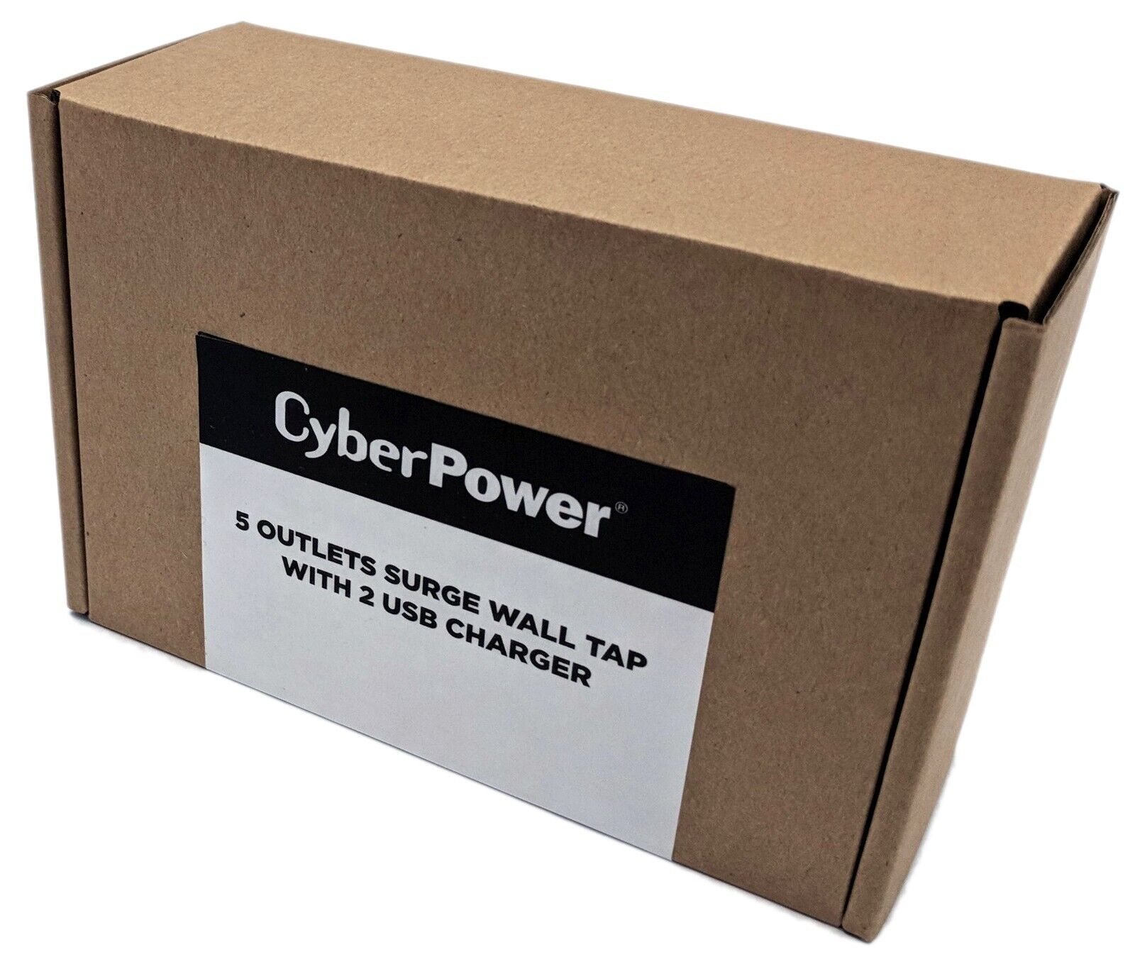 CyberPower CSP300WUR1 3 Outlets Pro Surge 600J 2x 2.1A 5 V DC USB Wall Tap - NIB