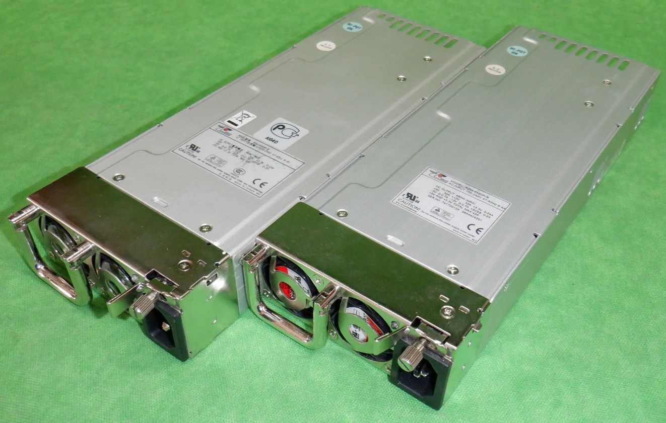 Zippy Emacs 460W Power Supply Module R2W-6460P-R       LOT OF 2