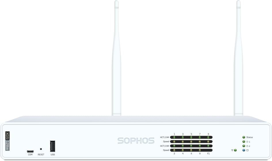 Sophos XGS 128W (Gen2) Wireless Security 3 YR Standard (XZ128Z36ZZPCUS) - New