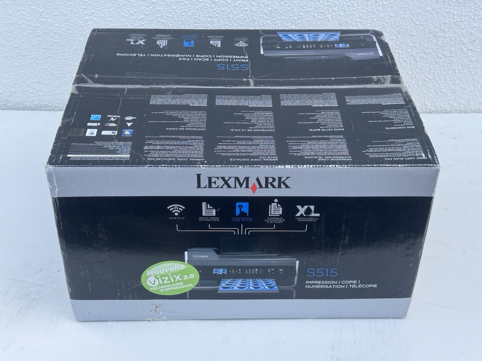 Lexmark S515 All-In-One Color Printer Old Stock BRAND NEW Black