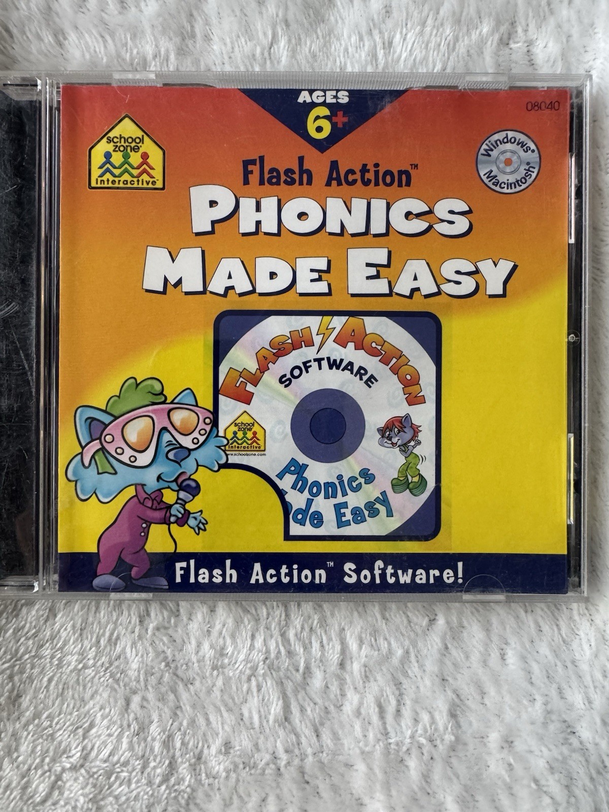 Flash Action Phonics Made Easy - (Win/Mac) CD-ROM (2003) - Educational Software