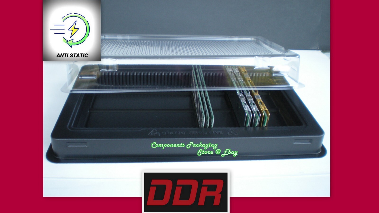 DDR Server Memory Storage Packaging 50 Count Per Tray - Sold in Lot of 2 5 12 20