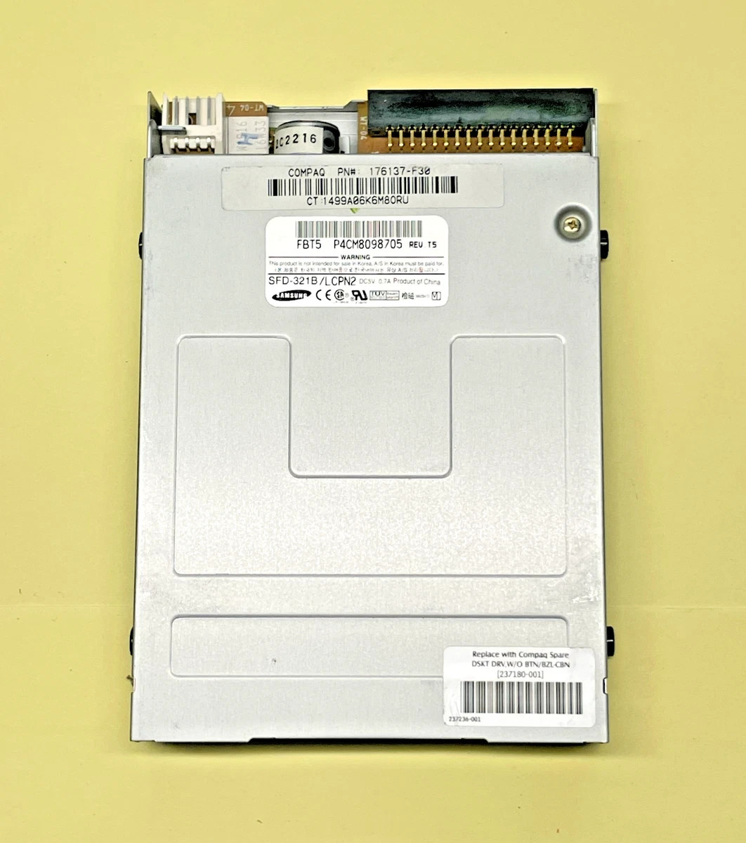 COMPAQ 176137-F30 SAMSUNG SFD-321B/LCPN2 FLOPPY DRIVE (C15)
