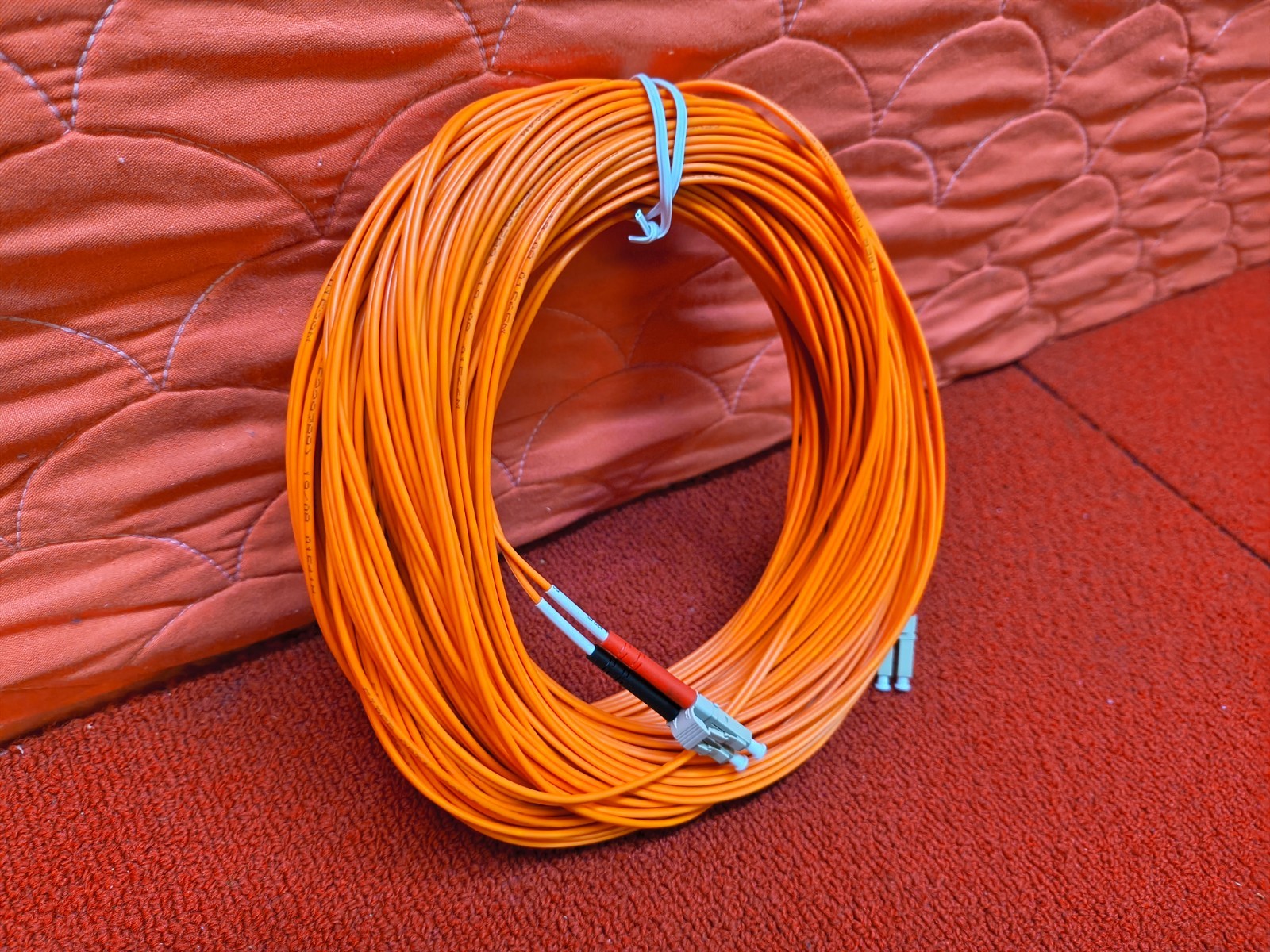 Used C2G 30m LC-LC Duplex OM2 Multimode Fiber Patch Cable Good Condition