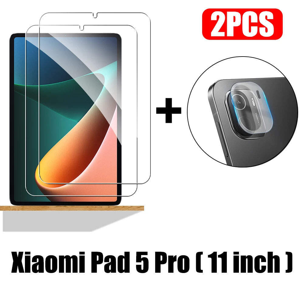 2pcs For Xiaomi Pad 6 5 Pro 6s Pro 12.4 Screen Protector Tempered Glass For MiPa