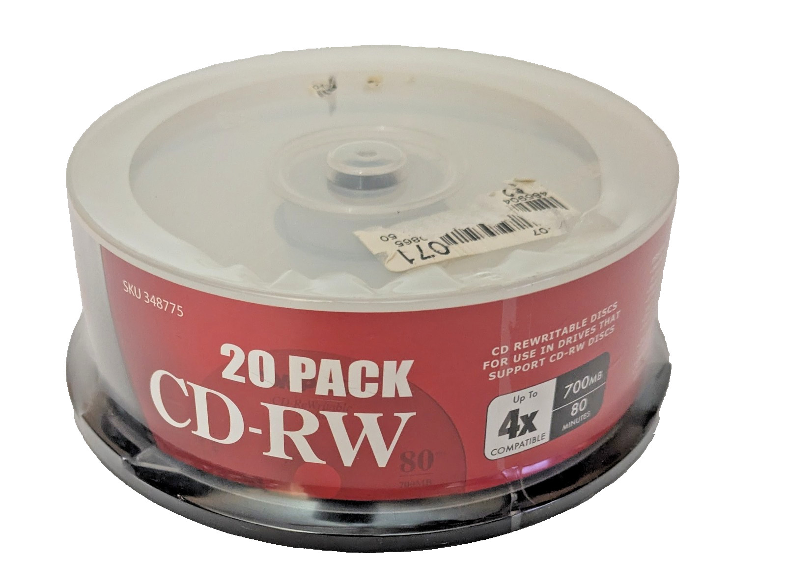 Lot of 20 CompUsa & 30 Verbatum  CD-RW 700 MB 80 Min 52x
