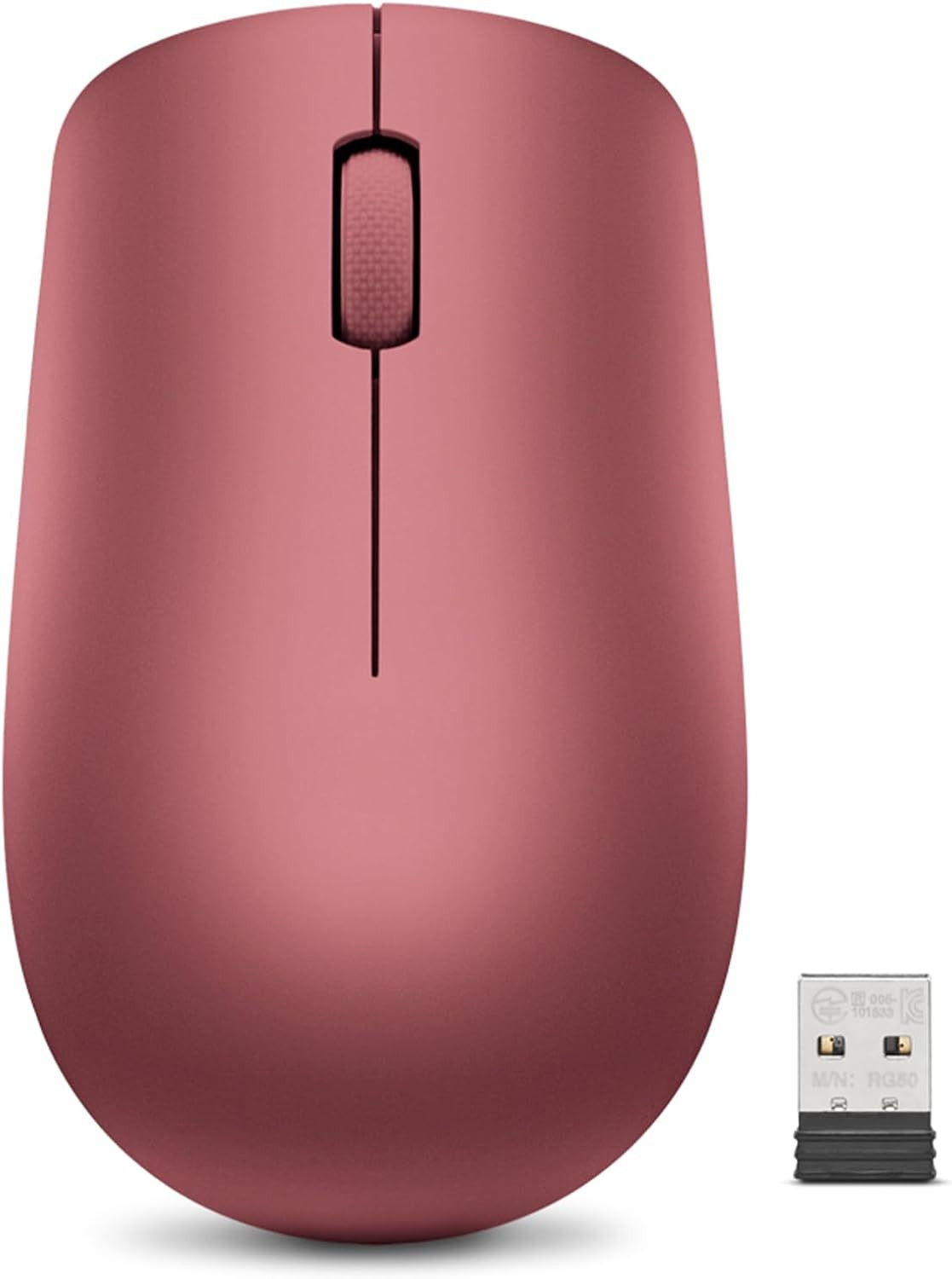Lenovo 530 Wireless Mouse with Battery, 2.4Ghz Nano USB, 1200 DPI Optical Sensor