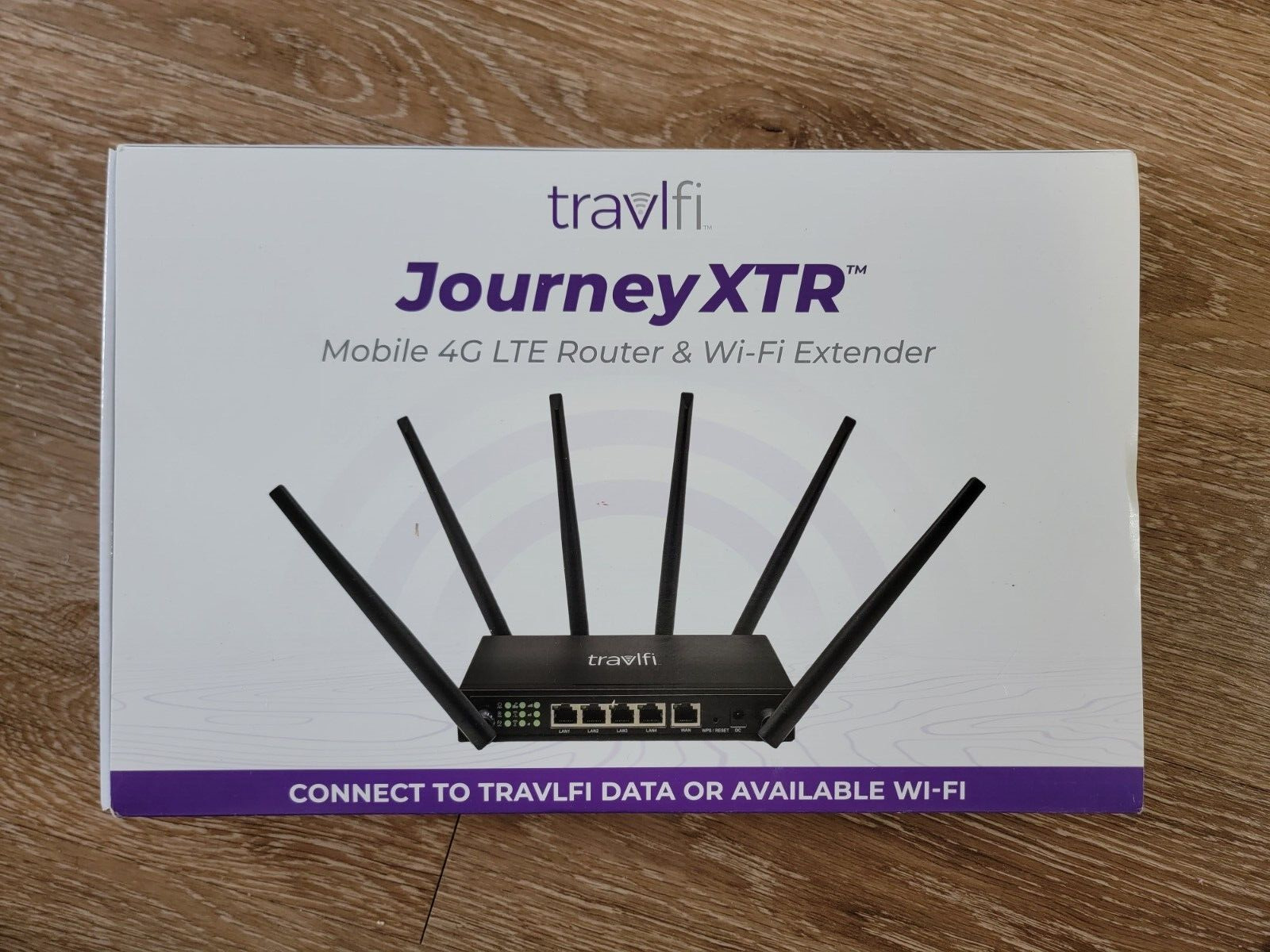 PACE INT'L 700011 Travlfi JourneyXTR Wi-Fi Router 700-011 Internet Pay as you go