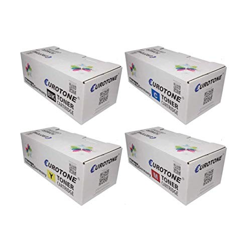 Eurotone 4x Tonerkassette Compatible for Xerox 106r01077 +106r01080
