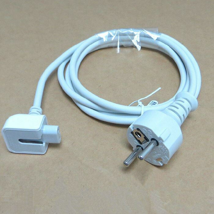 Europe EU AC Power Adapter Extension Cable cord for macbook pro charger