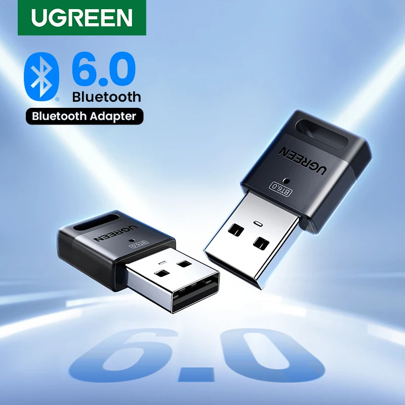 USB Bluetooth 6.0 Adapter Dongle Low Latency Audio Receiver for Windows PC