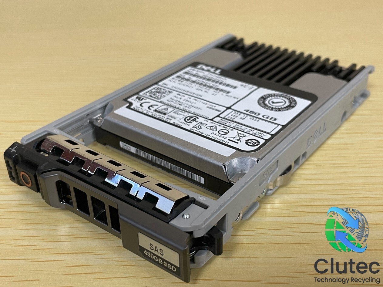 Dell Toshiba 480GB 7200RPM 2.5" SAS SSD Drive 06VJ7 PX04SRB048 w/ Dell Caddy