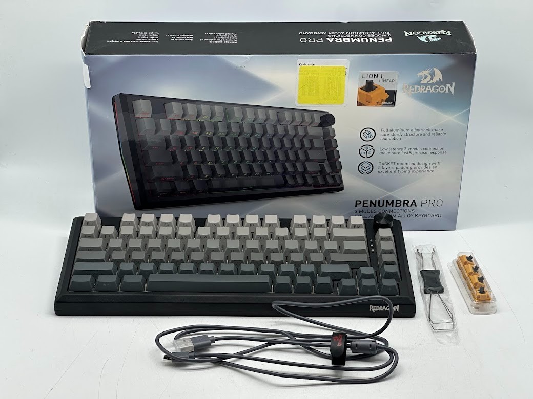 Redragon Penumbra K687 Pro Gaming Keyboard - Black