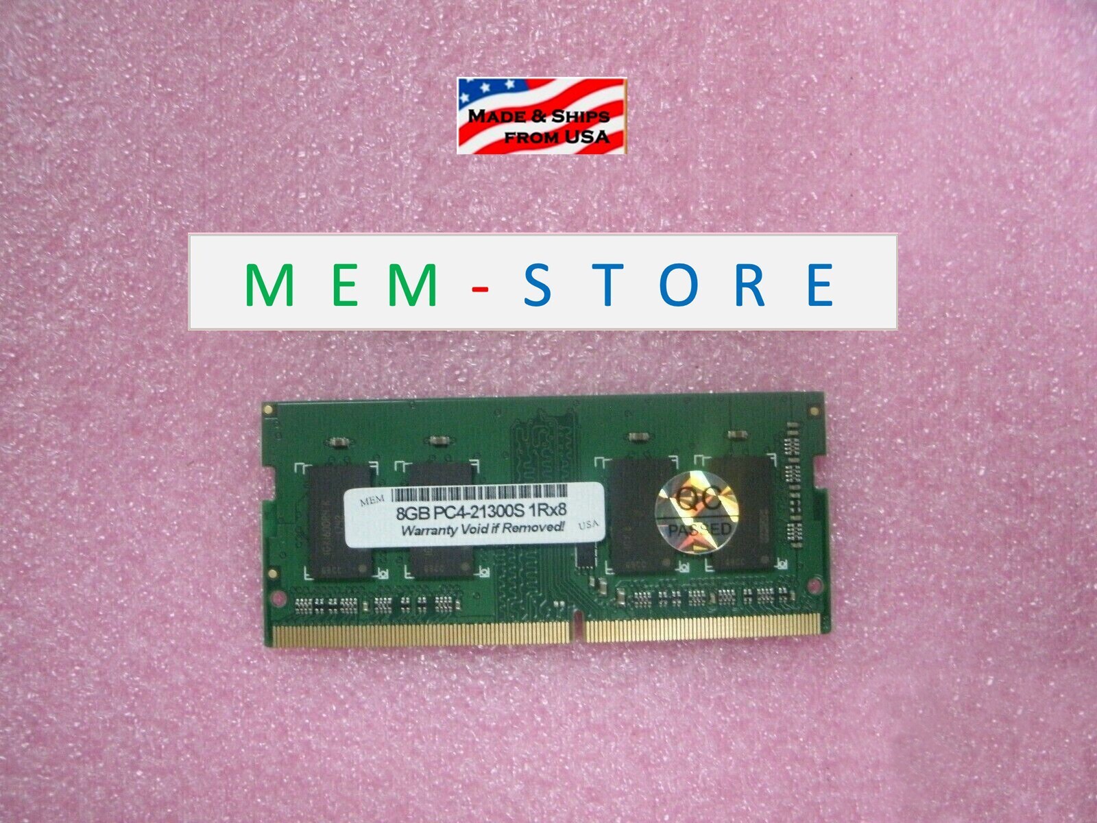 AA297491 8GB DDR4-2666MHz SODIMM RAM Compatible w/ Dell Precision 3530 7530 7730
