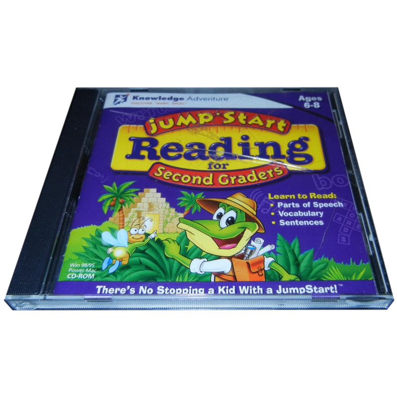 Jumpstart Reading for Second Graders Windows for Ages 6-8 CD-Rom