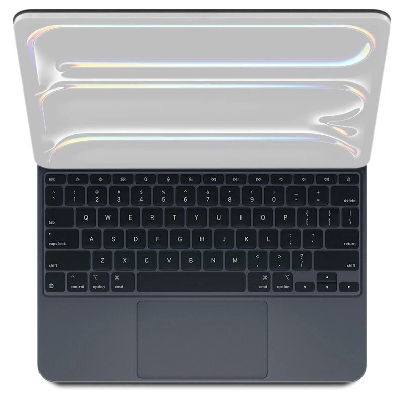 Magic Keyboard for iPad Pro 13-inch (M4) - US English - Black MWR53LL/A