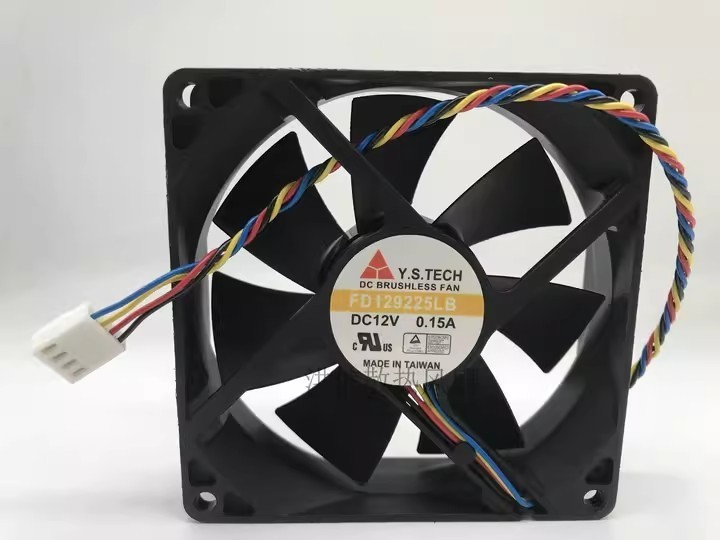 1PCS Yonsan Y.S.TECH 9025 FD129225LB DC12V 0.15A PWM Fan 9CM