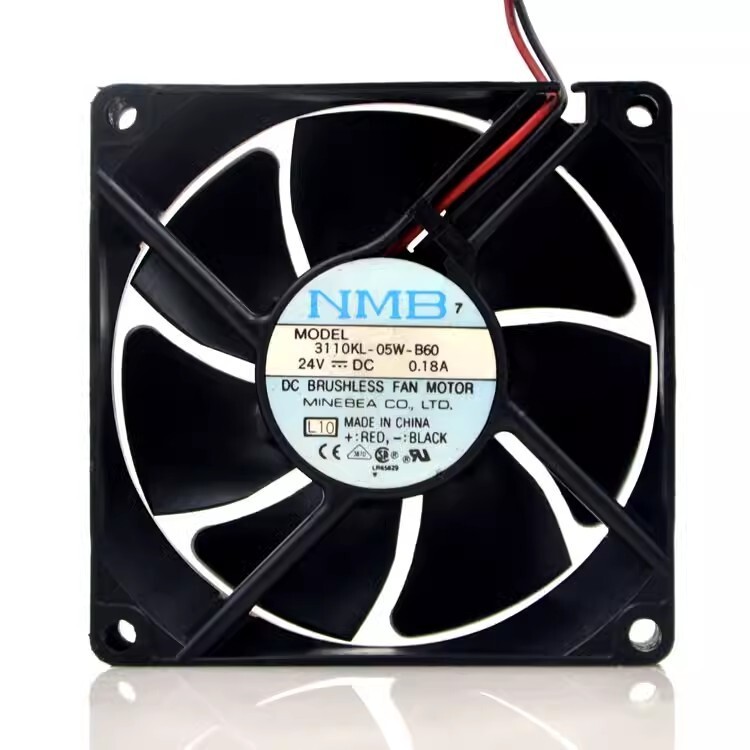 NMB 3110KL-05W-B60 8025 DC24V 0.18A 8CM Inverter Cooling Fan