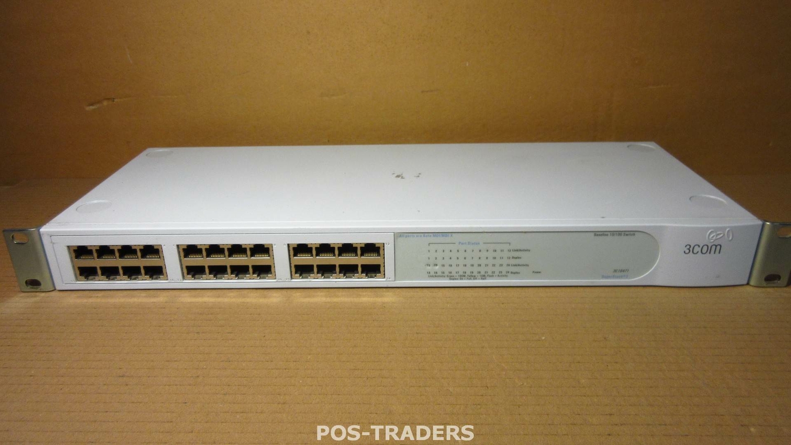 3Com Baseline 2024 3C16471B Network Switch 24-port 10/100Base-TX 