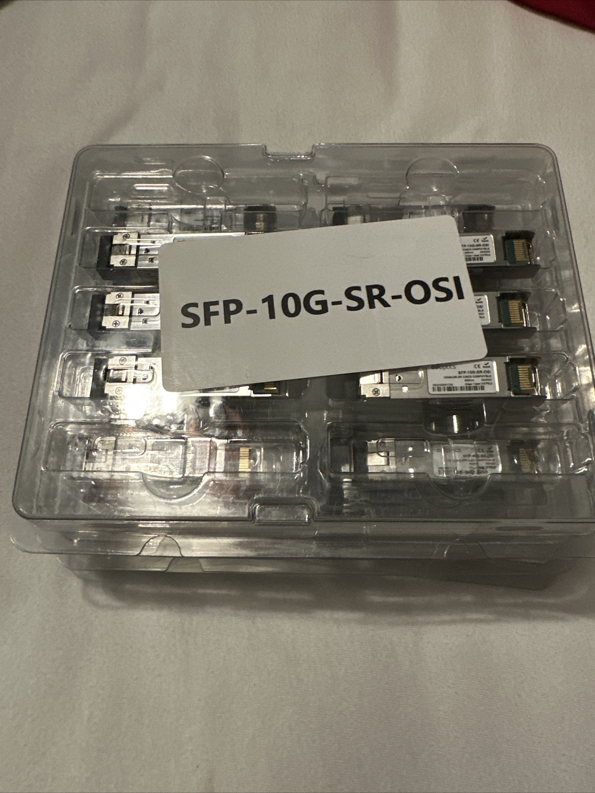Lot of 36 NEW - OSI | SFP-10G-SR-OSI | 10GBASE-SR SFP+ MMF Transceiver Module