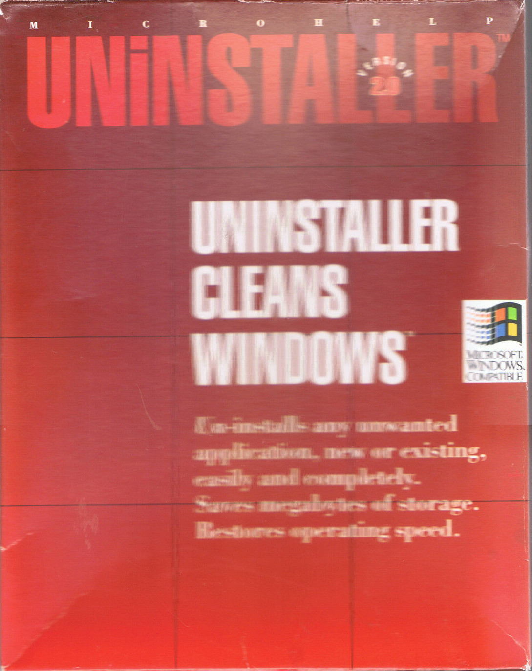 MicroHelp Uninstaller Version 2.0 (PC, MicroHelp)
