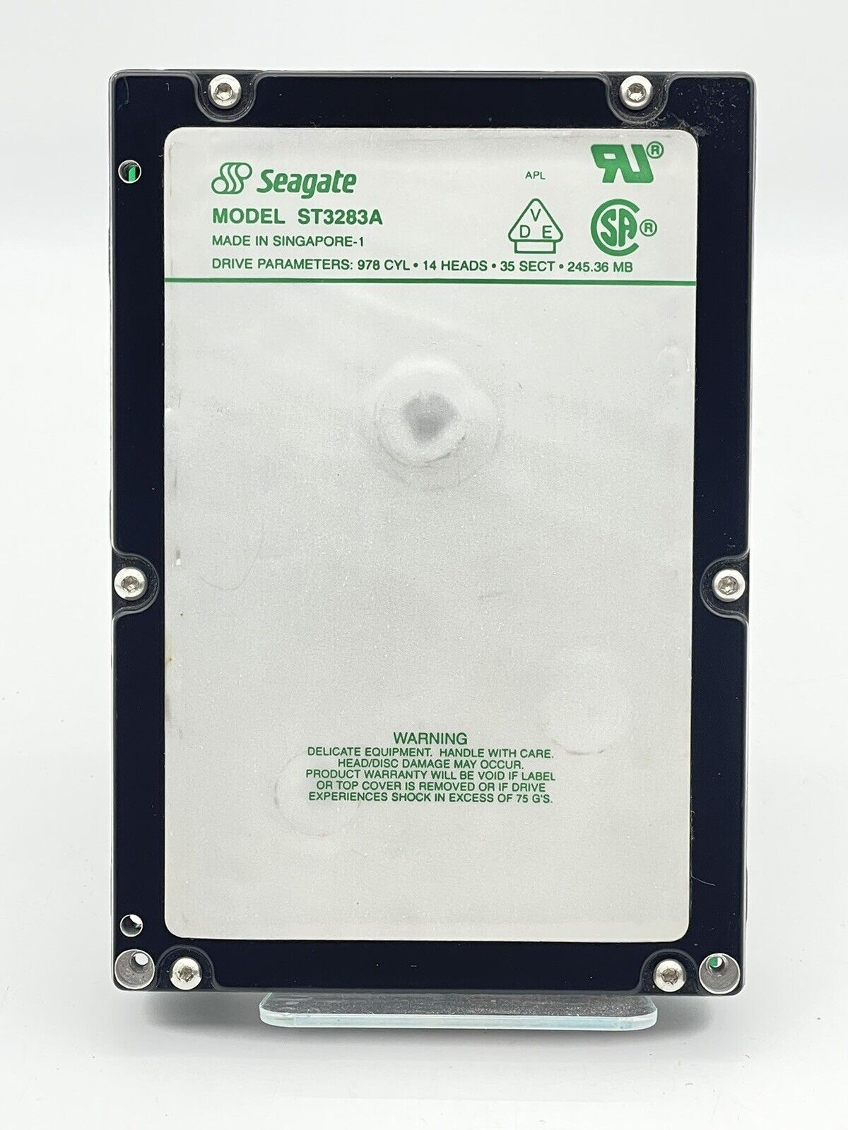 Vintage Seagate ST3283A 245MB Internal IDE 3.5