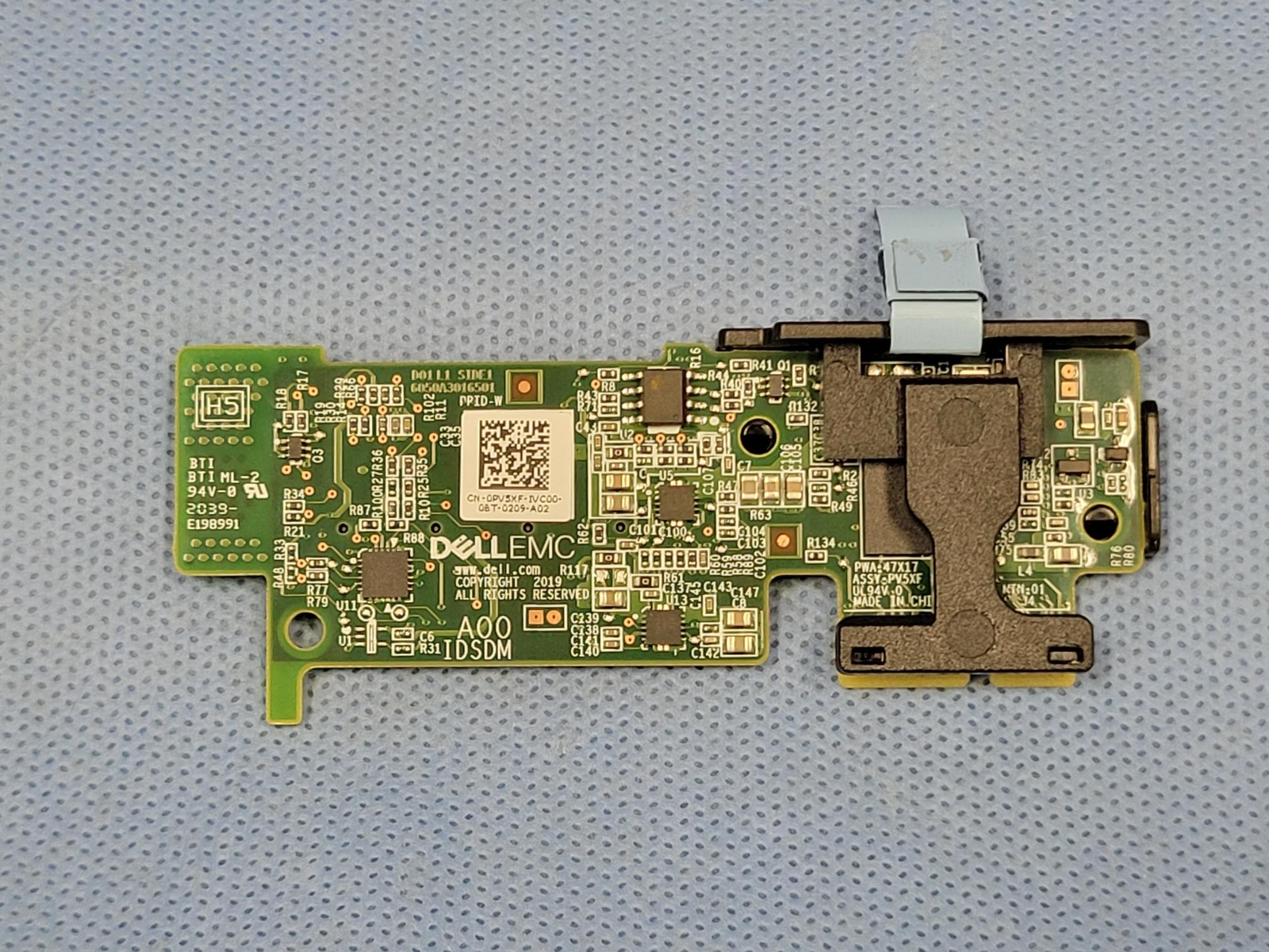 Dell PV5XF Internal Dual SD Card Reader Module for 15th Gen R650 R6525