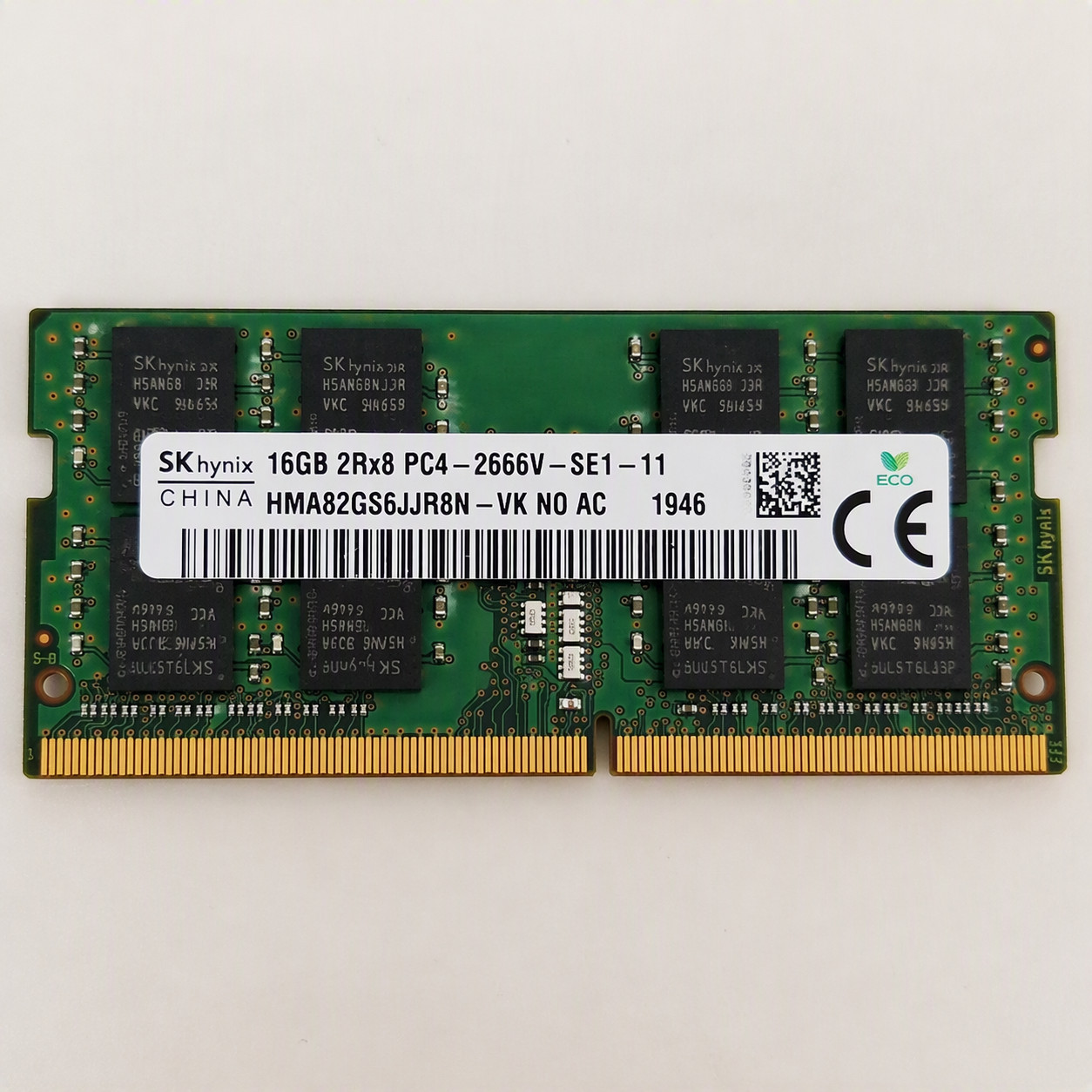SK hynix 16GB DDR4 2666MHz PC4-2666V SODIMM Laptop Memory RAM Module