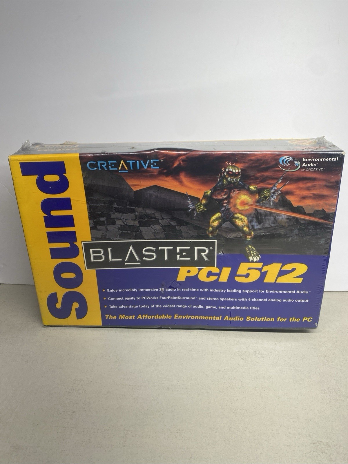 Creative Sound Blaster PCI 512 (SB4790) 4 Channel MIDI Line In/Out - New Sealed