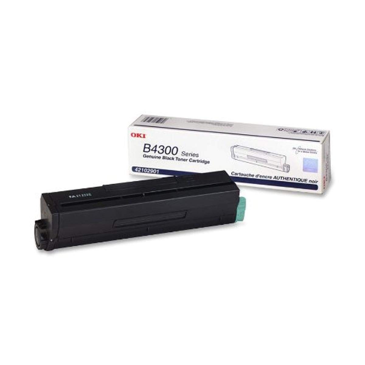 Original OKI 42102901 Black Toner. New Sealed Box, We Ship Fast