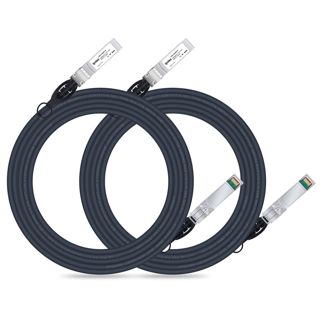 ipolex 10G SFP+ DAC Twinax Cable - Direct Attach Copper Patch Passive