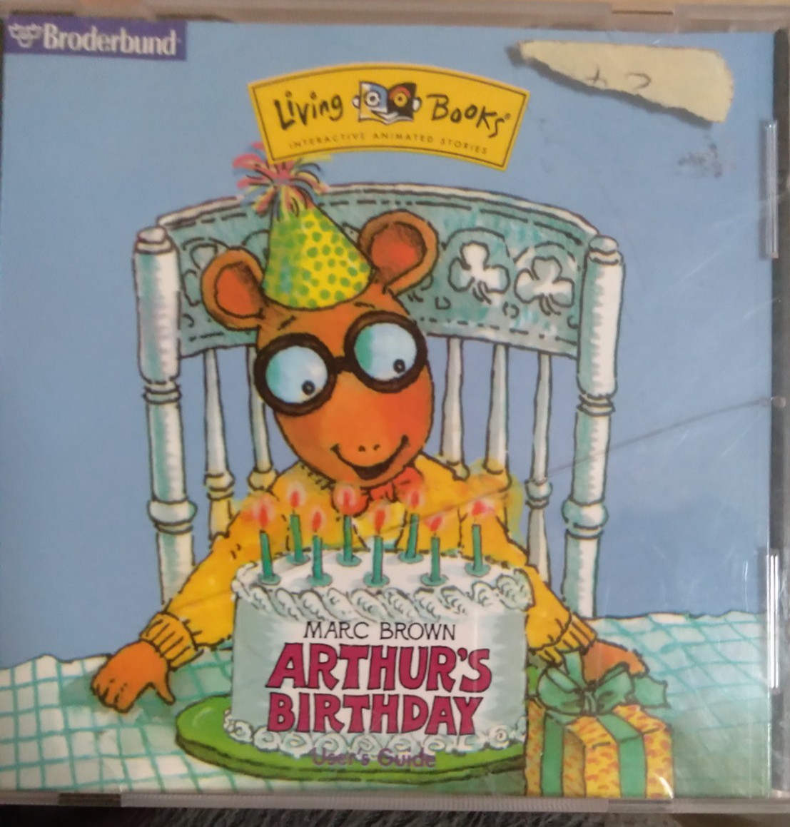 Broderbund Living Books Arthur's Birthday 1997 Interactive CD-ROM Vintage