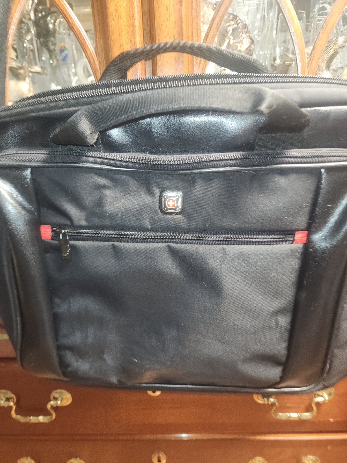 Swiss Gear Wenger Laptop Shoulder Case/Bag Strap Black Preowned