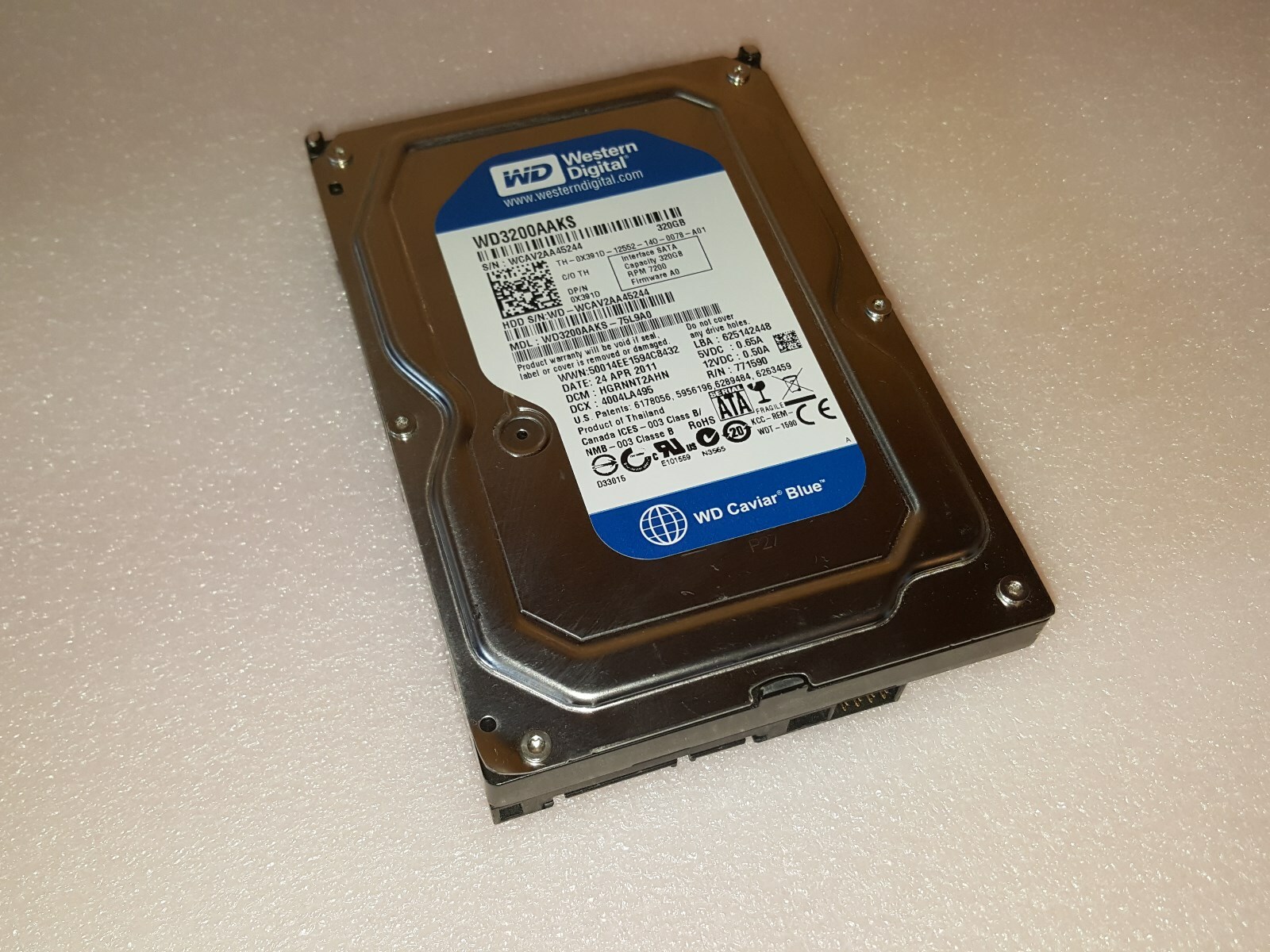 Dell Vostro 3800 - 320GB Hard Drive - Windows 7 Professional 64-Bit Installed