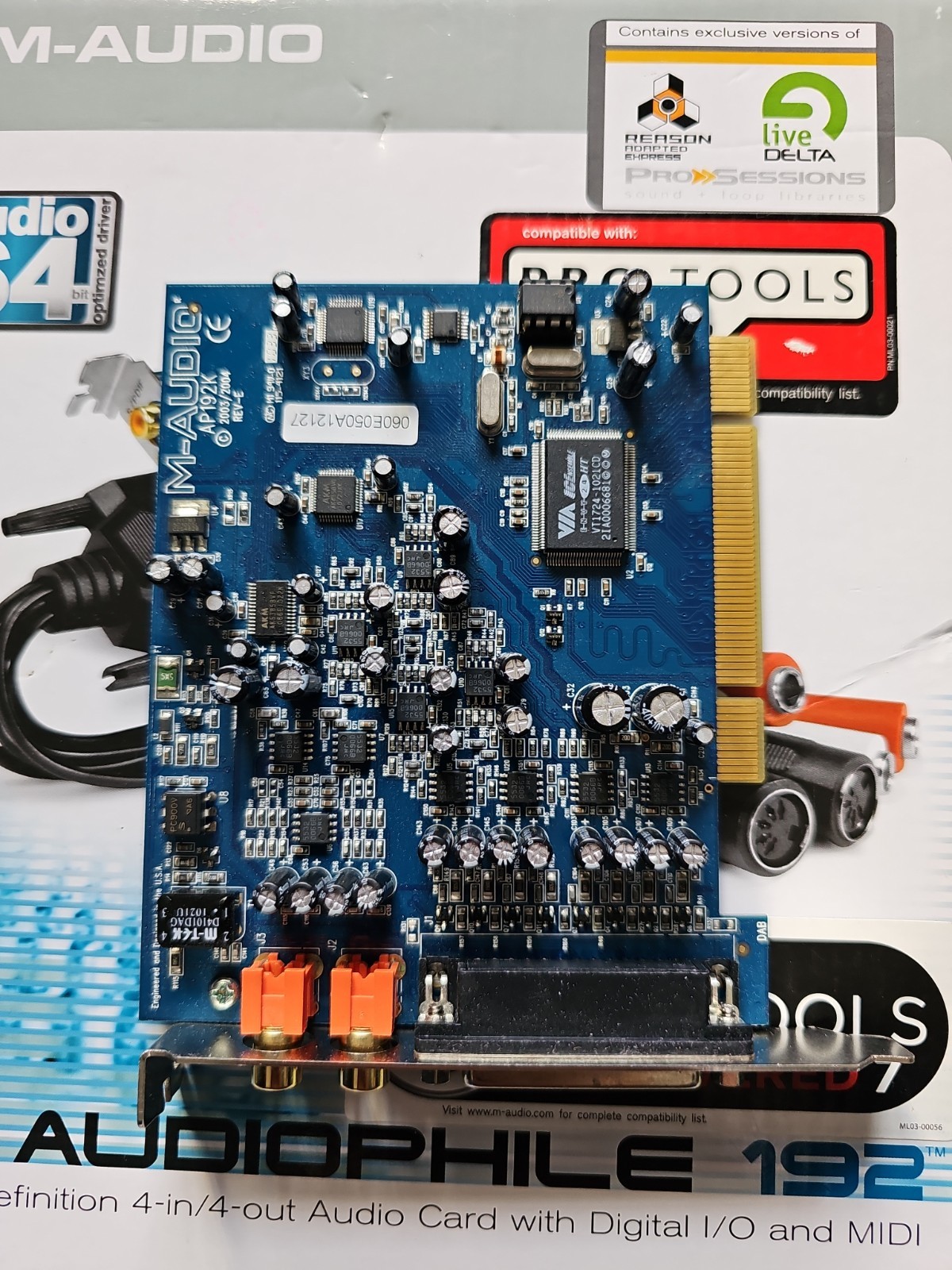 M-Audio Audiophile AP 192K Sound Card PCI