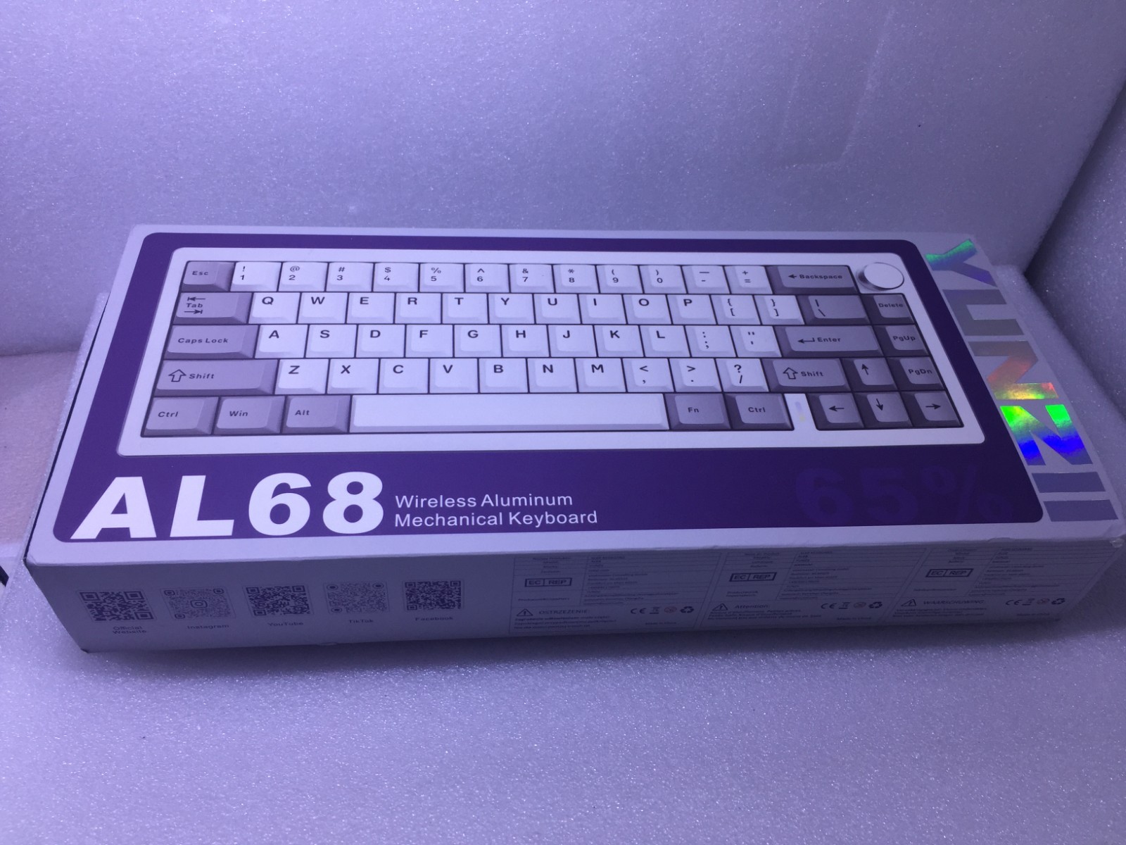 YUNZII AL68 Wireless Mechanical Keyboard