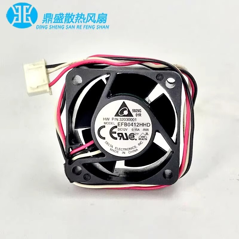 DELTA EFB0412HHD 4020 DC12V 0.15A 4CM 3-Pin Silent Cooling Fan