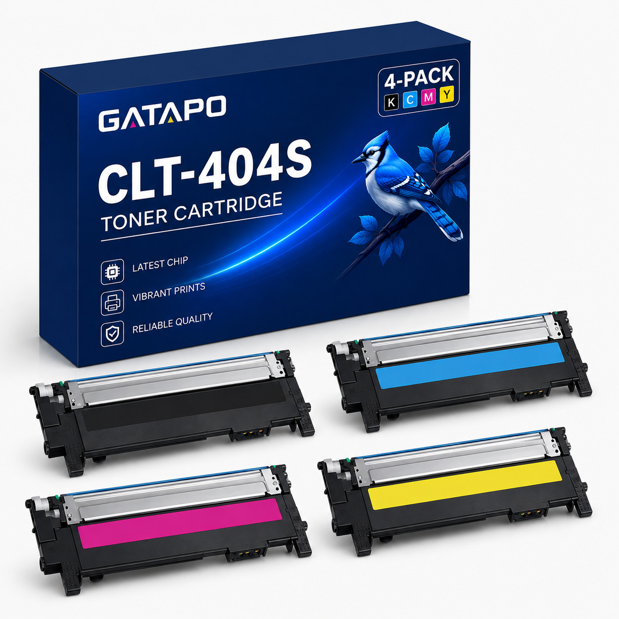 CLT-404S-4PK for Samsung CLT-K404S CLT-C404S CLT-M404S CLT-Y404S CLT 404S