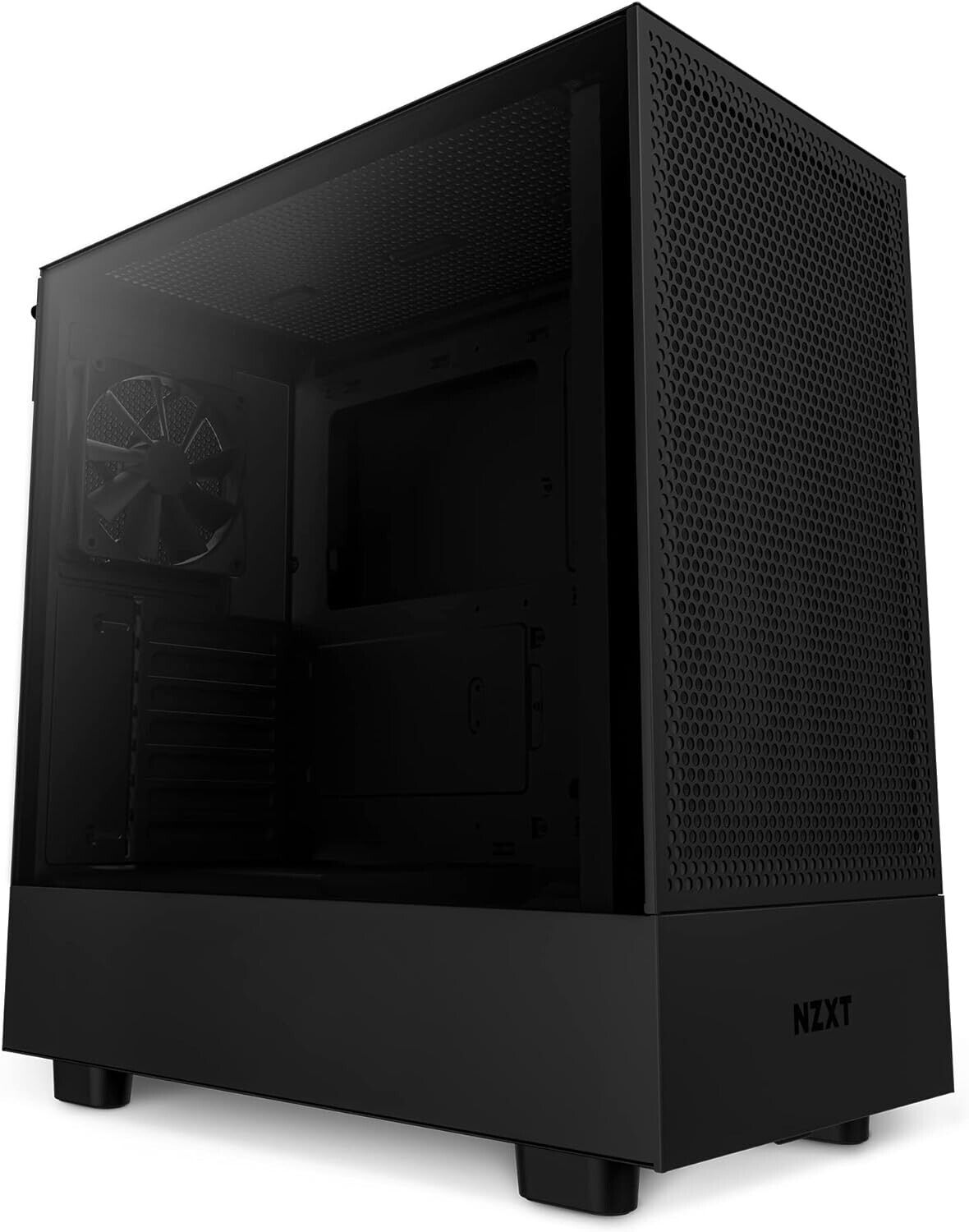 NZXT H5 Flow Compact ATX Mid-Tower PC Gaming Case BLACK NEW🔷