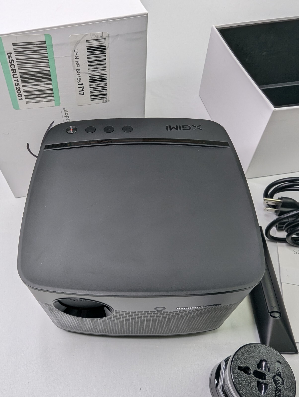 DEFECTIVE XGIMI XHAD01 H2 4K HOME THEATER SMART PROJECTOR  PARTS ONLY DAMAGED 