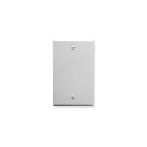 ICC IC630EB0WH Single Gang Blank Faceplate - 1-gang - White (IC630EB0WH)